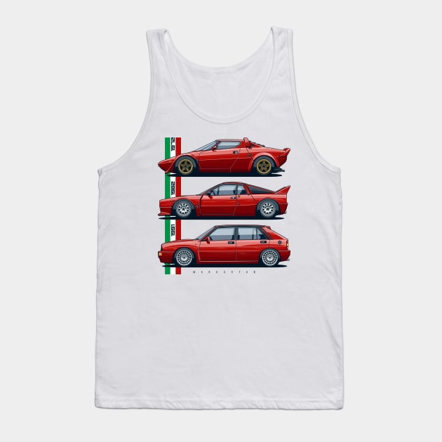 Crew Tank Top by Markaryan